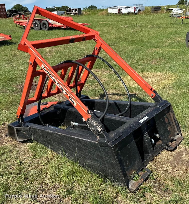 image for item EH3948 2020 Marshall 1600 skid steer tree saw