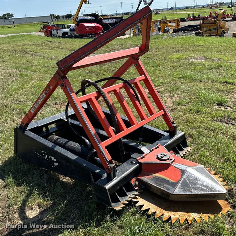 image for item EH3949 2018 Marshall 1600 skid steer tree saw