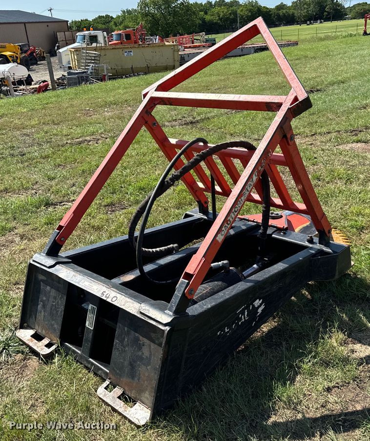 image for item EH3949 2018 Marshall 1600 skid steer tree saw