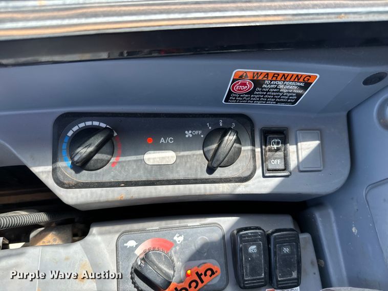 image for item EH3953 2021 Kubota KX080-4 mini excavator