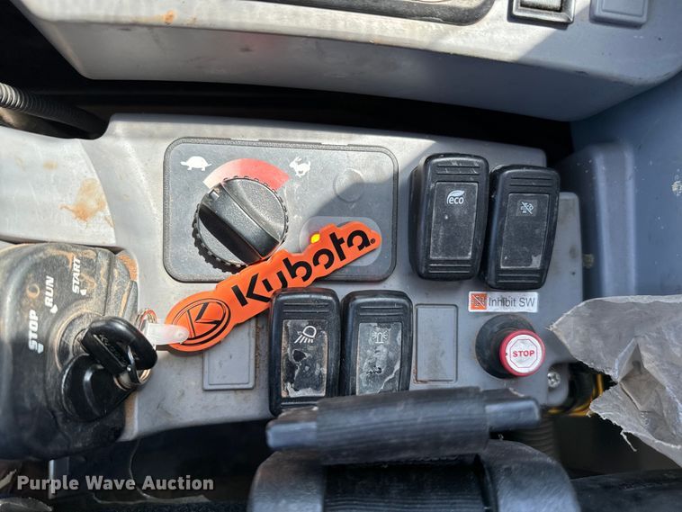 image for item EH3953 2021 Kubota KX080-4 mini excavator