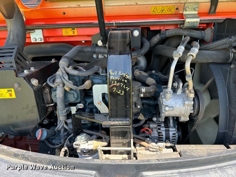 image for item EH3953 2021 Kubota KX080-4 mini excavator