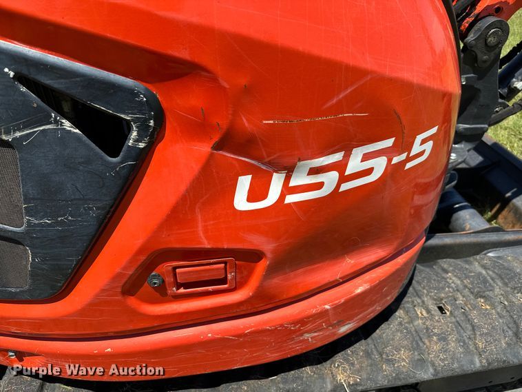 image for item EH3957 2021 Kubota U55-5 mini excavator