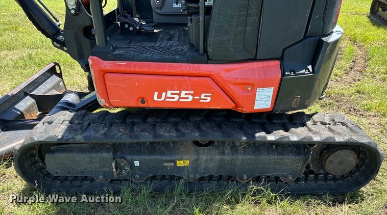 image for item EH3957 2021 Kubota U55-5 mini excavator