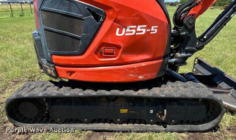 image for item EH3957 2021 Kubota U55-5 mini excavator