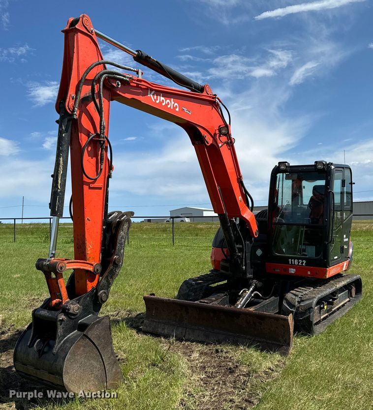 image for item EH3959 2021 Kubota KX080-4S2 mini excavator