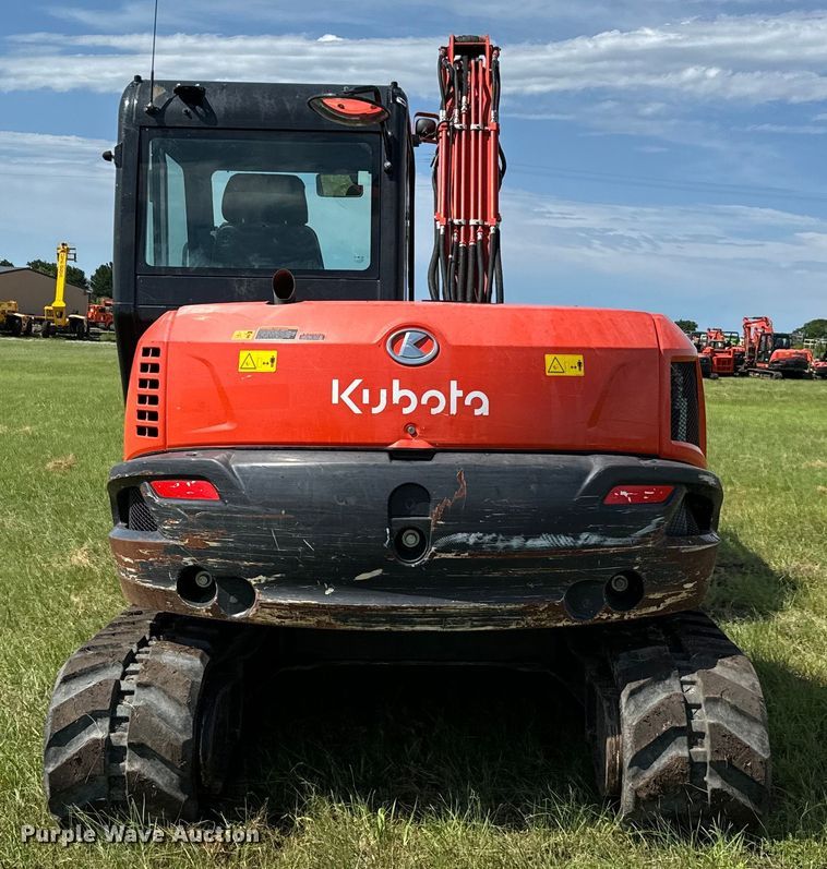 image for item EH3959 2021 Kubota KX080-4S2 mini excavator