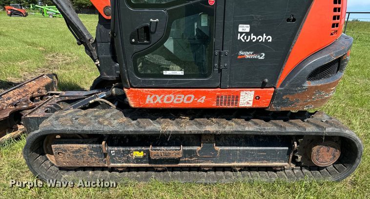 image for item EH3959 2021 Kubota KX080-4S2 mini excavator