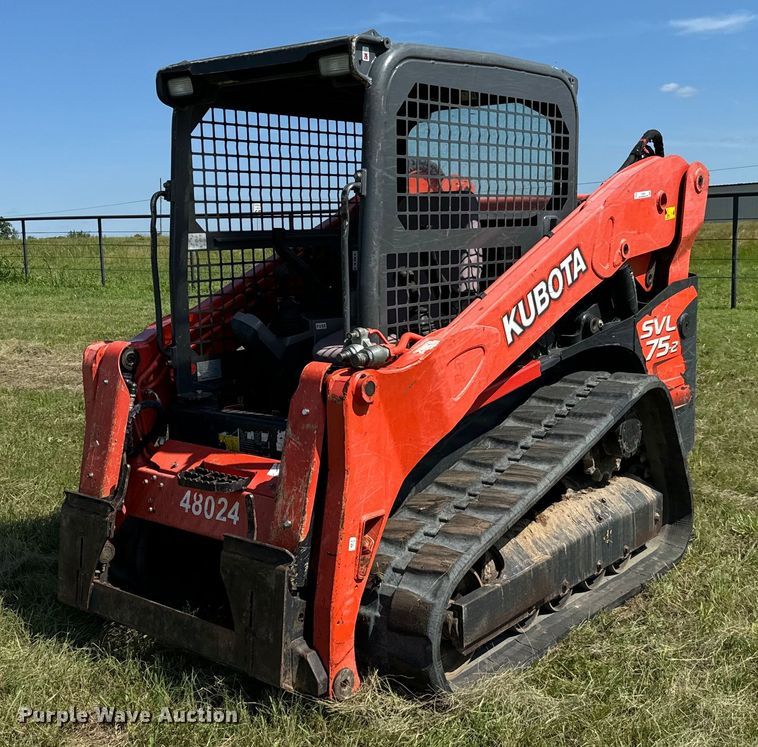 image for item EH3967 2020 Kubota SVL75-2 tracked skid steer loader
