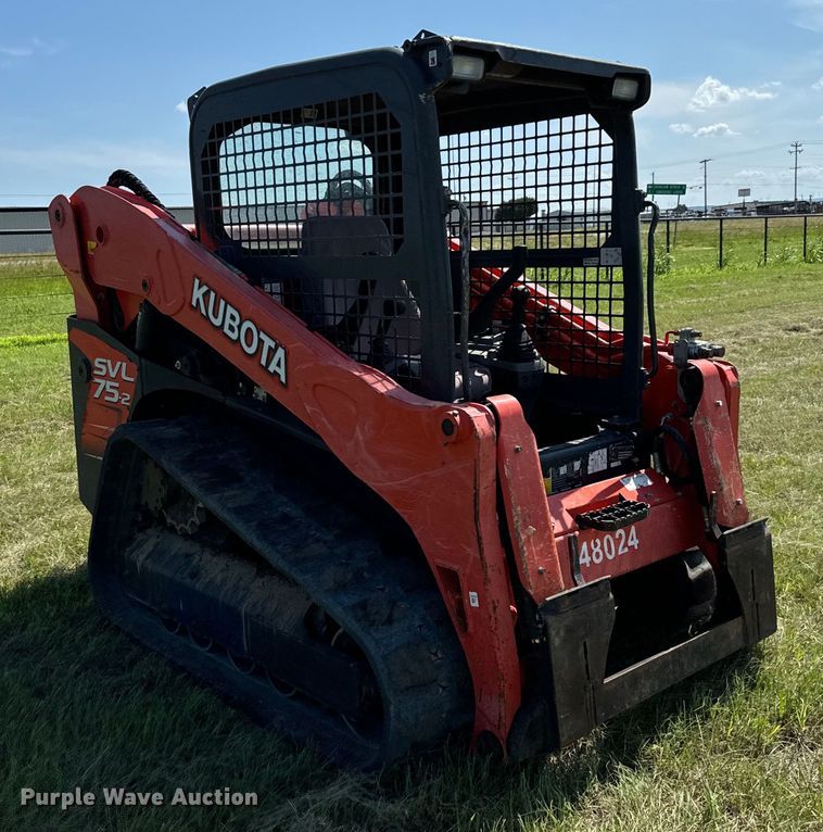 image for item EH3967 2020 Kubota SVL75-2 tracked skid steer loader
