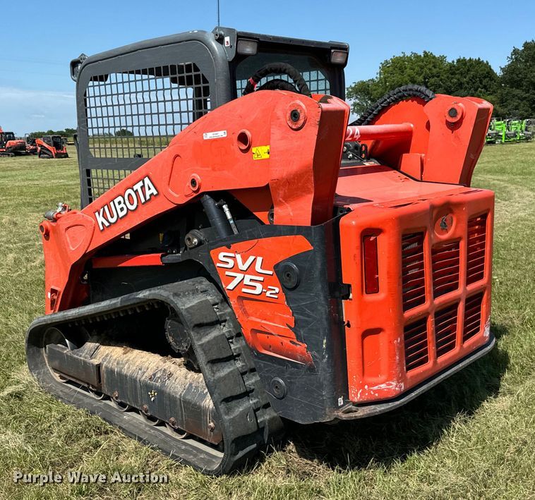 image for item EH3967 2020 Kubota SVL75-2 tracked skid steer loader