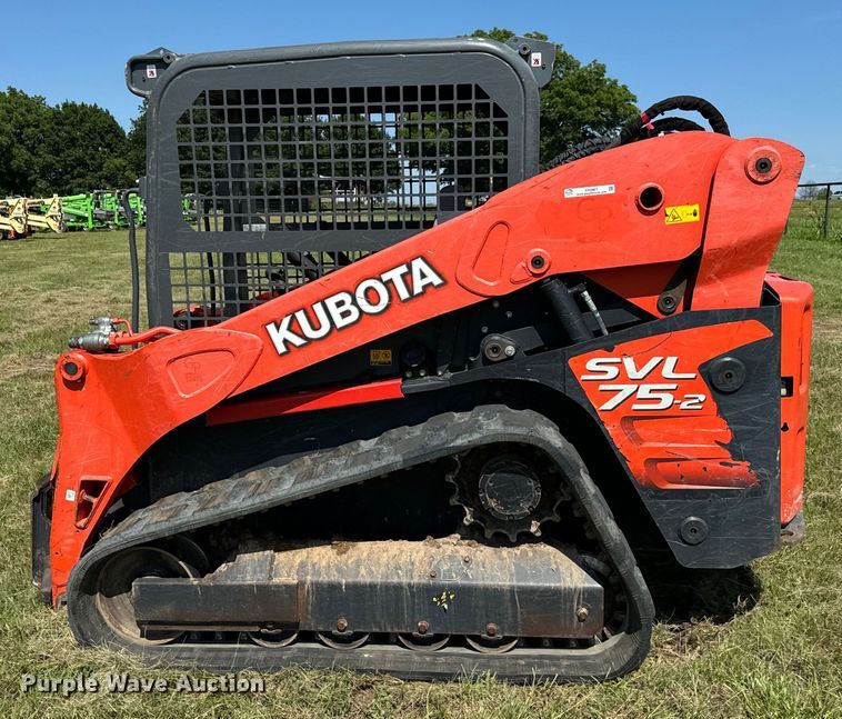 image for item EH3967 2020 Kubota SVL75-2 tracked skid steer loader