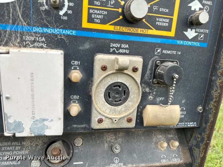 image for item EH3977 Miller Pipepro 304 welder/generator