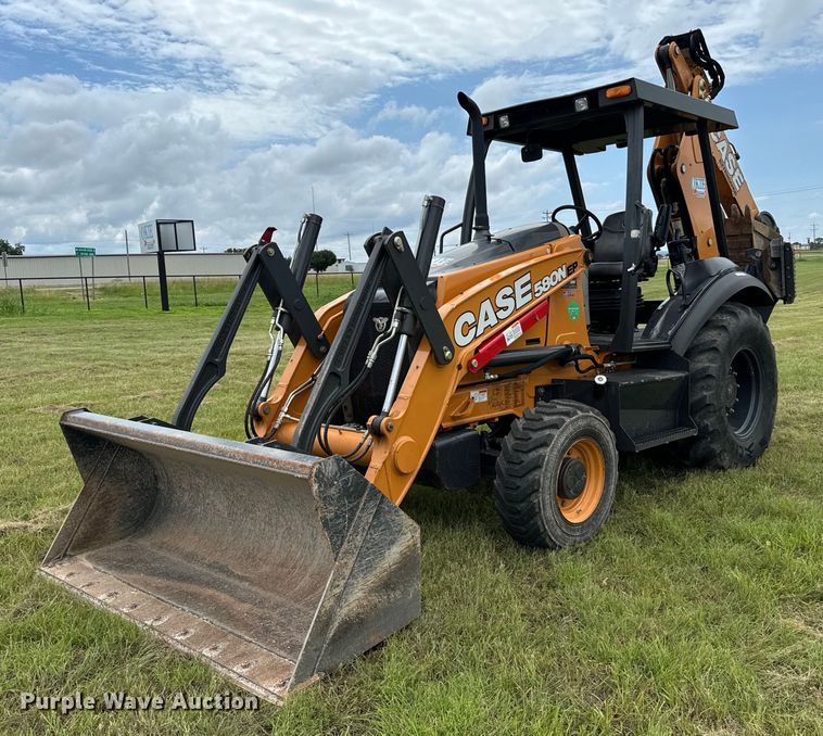 image for item EH3980 2018 Case 580N EP backhoe