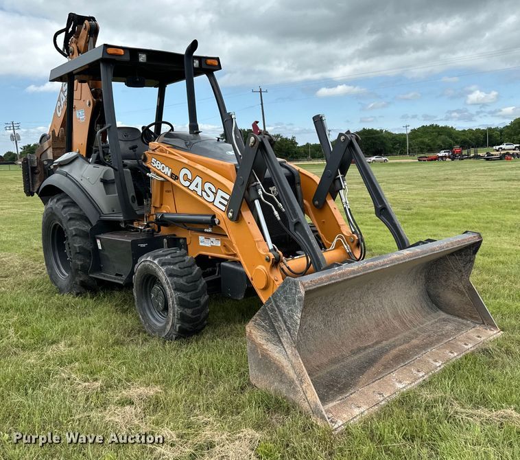image for item EH3980 2018 Case 580N EP backhoe