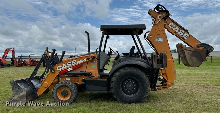 image for item EH3980 2018 Case 580N EP backhoe