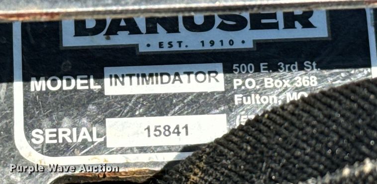 image for item EH4005 2022 Danuser Intimidator skid steer tree puller