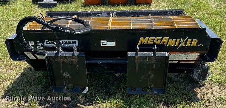 image for item EH4008 2020 Danuser  Mega Mixer S75 skid steer concrete mixer