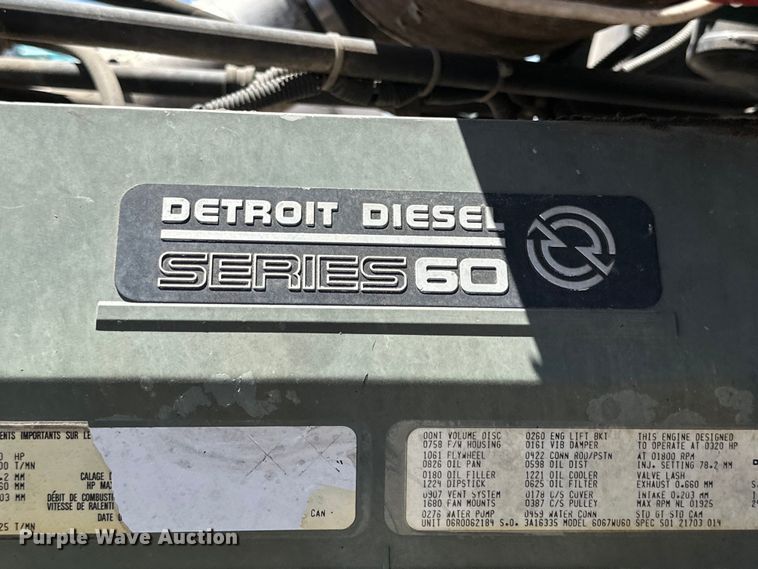 image for item DK6643 1992 Freightliner FLD semi truck