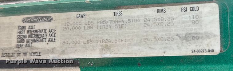 image for item DK6643 1992 Freightliner FLD semi truck