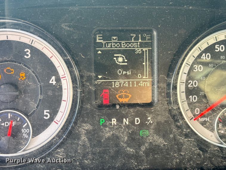 image for item DL4413 2017 Dodge Ram 5500 HD flatbed truck