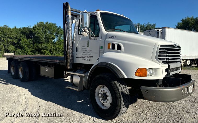 image for item DL4414 2006 Sterling flatbed truck