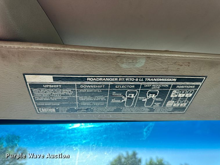 image for item DL4414 2006 Sterling flatbed truck