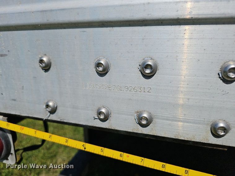 image for item DP6426 2016 Wabash Arctic Lite refrigerated van trailer