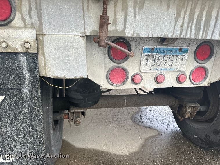 image for item DP8393 2006 Travis  T/102 end dump trailer