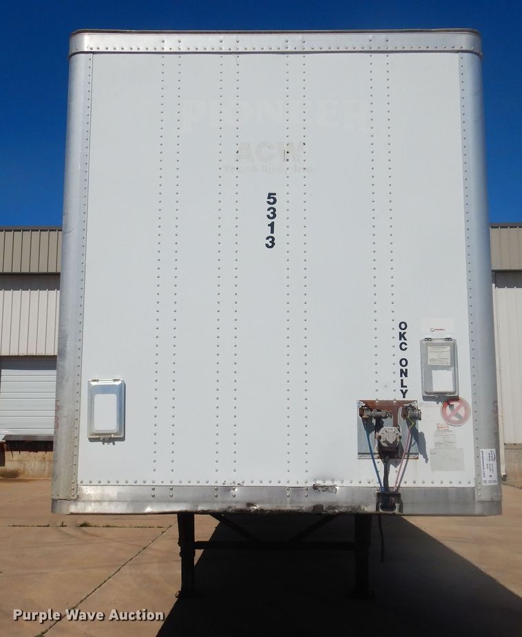 image for item DQ7069 2005 Wabash dry van trailer