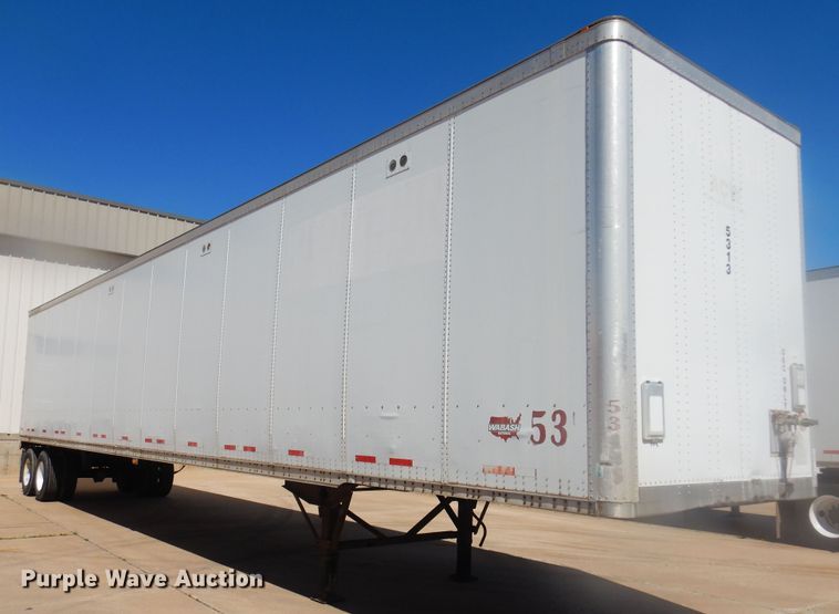 image for item DQ7069 2005 Wabash dry van trailer