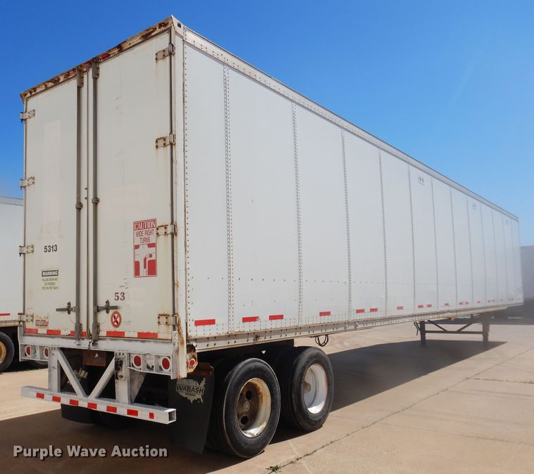 image for item DQ7069 2005 Wabash dry van trailer