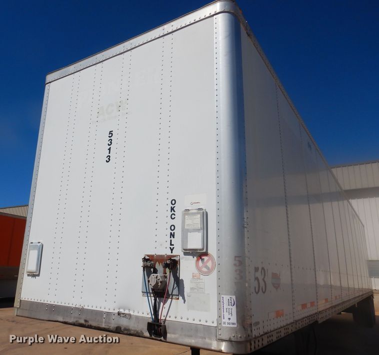 image for item DQ7069 2005 Wabash dry van trailer