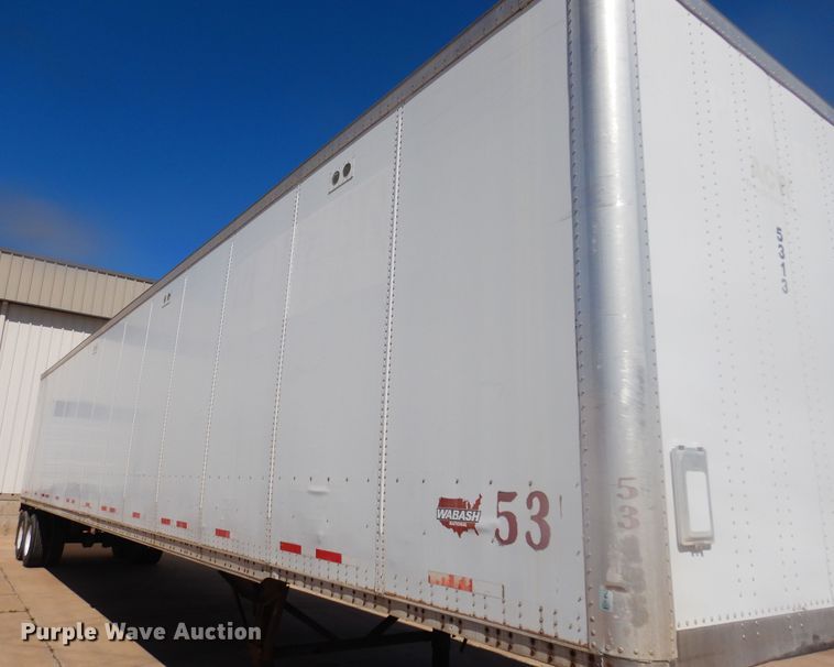 image for item DQ7069 2005 Wabash dry van trailer