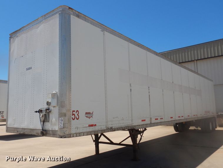 image for item DQ7070 2005 Wabash dry van trailer