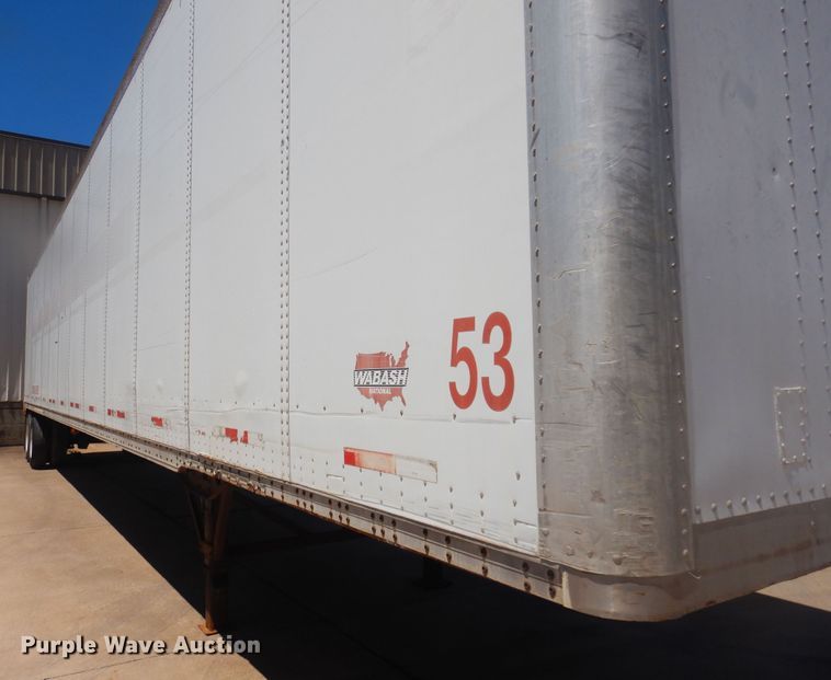image for item DQ7070 2005 Wabash dry van trailer