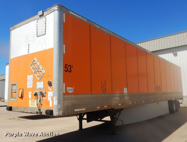 image for item DQ7071 2004 Wabash dry van trailer