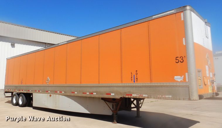 image for item DQ7071 2004 Wabash dry van trailer