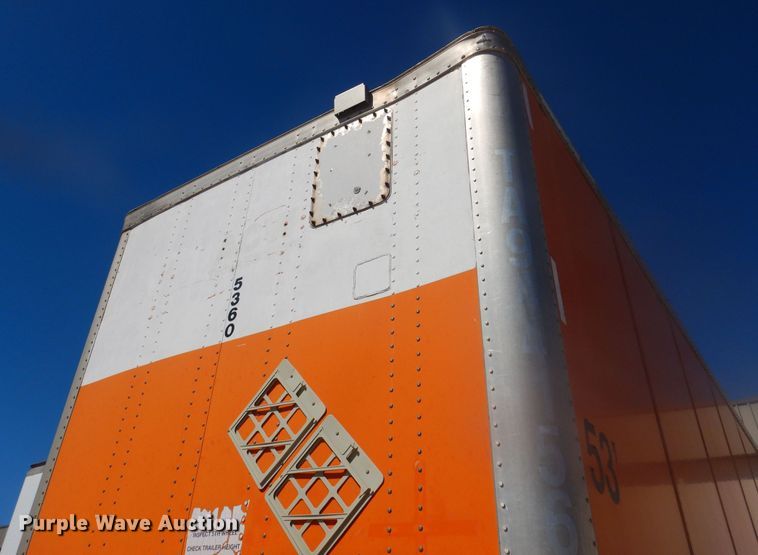 image for item DQ7071 2004 Wabash dry van trailer