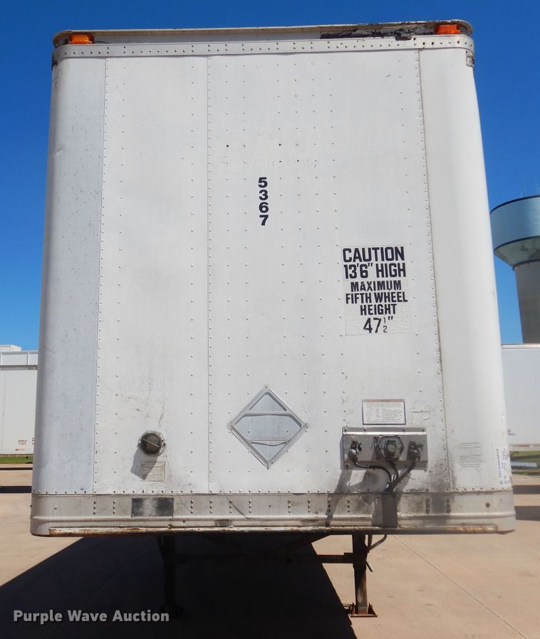 image for item DQ7072 2000 Great Dane dry van trailer