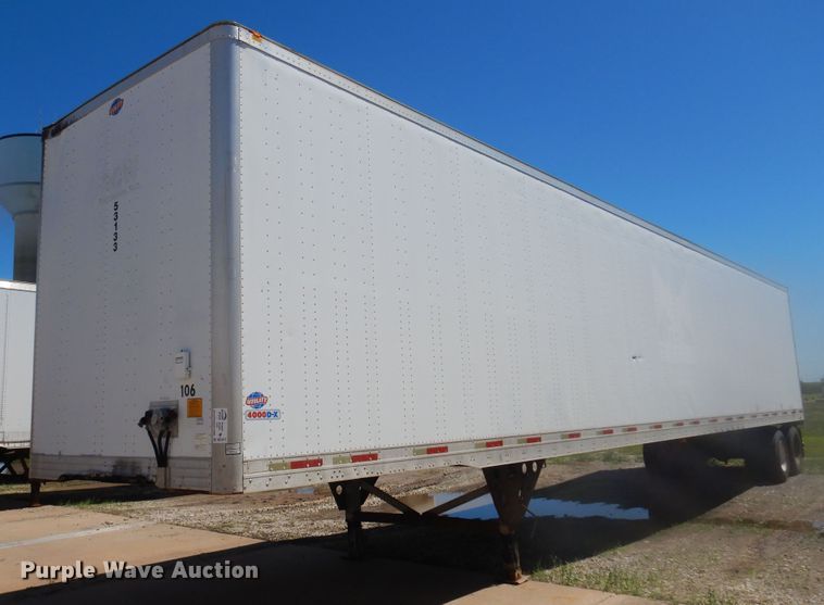 image for item DQ7077 2006 Utility dry van trailer