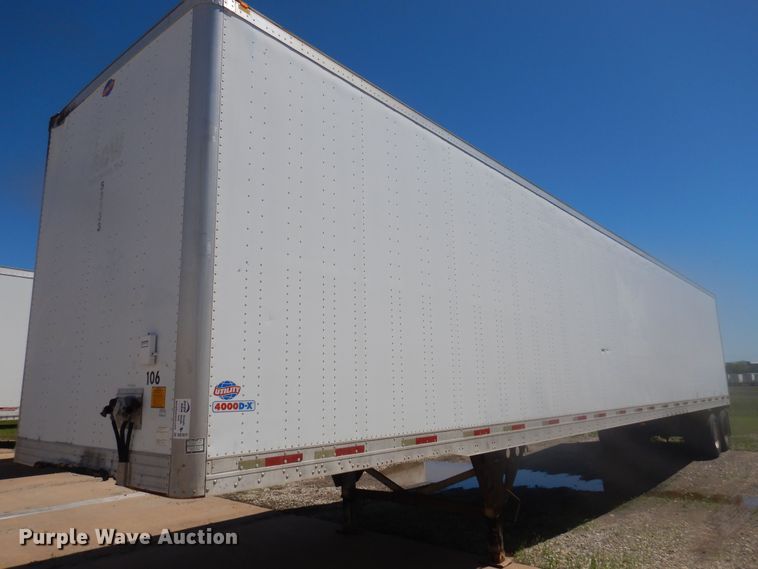 image for item DQ7077 2006 Utility dry van trailer