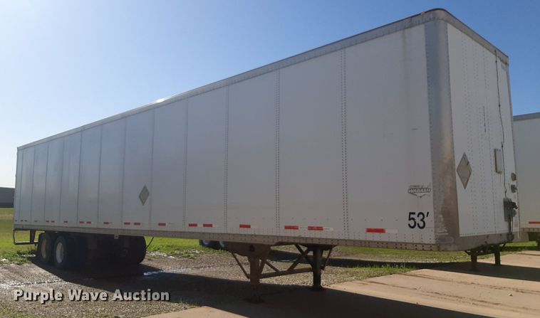 image for item DQ7078 2007 Wabash dry van trailer
