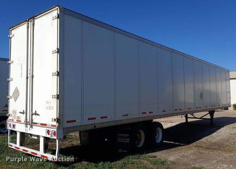 image for item DQ7078 2007 Wabash dry van trailer