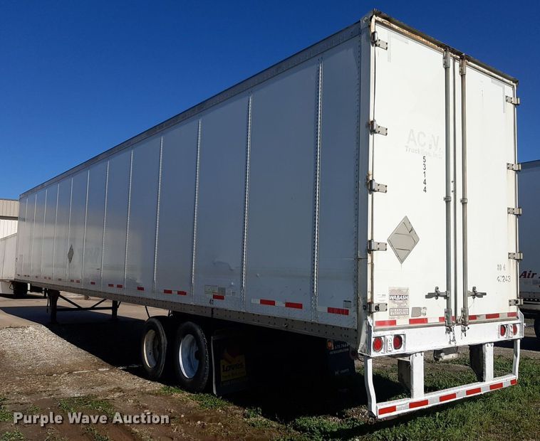 image for item DQ7078 2007 Wabash dry van trailer