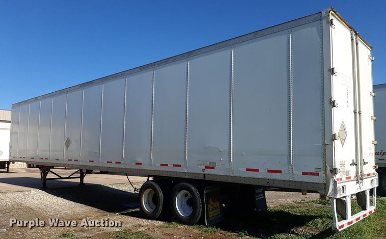 image for item DQ7078 2007 Wabash dry van trailer