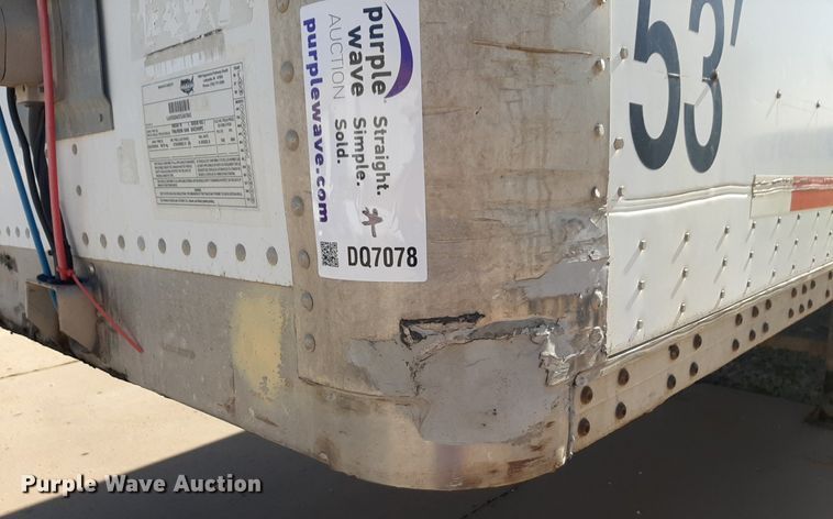 image for item DQ7078 2007 Wabash dry van trailer
