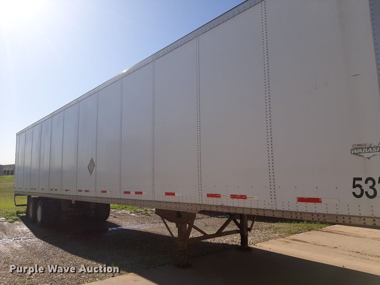 image for item DQ7078 2007 Wabash dry van trailer