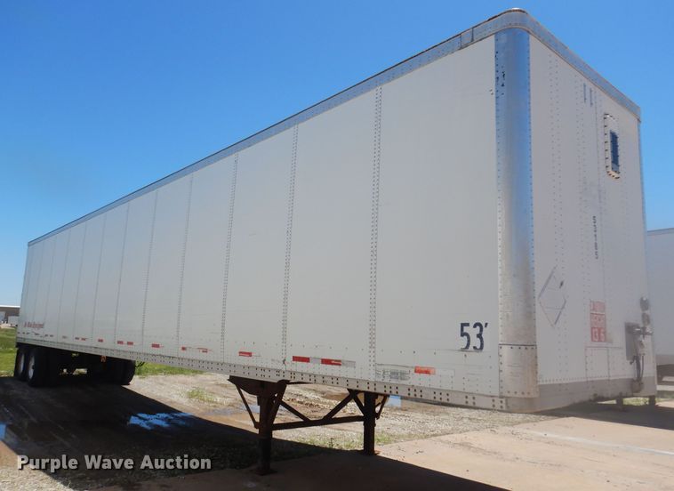 image for item DQ7088 2005 Wabash dry van trailer