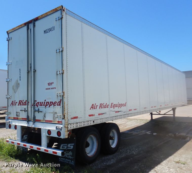 image for item DQ7088 2005 Wabash dry van trailer